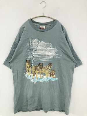 Tultex/タルテックス/Tシャツ/カットソー/トップス/グレー/X-Large