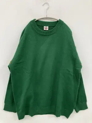 HOOK/フック/ニット/セーター/トップス/グリーン/L