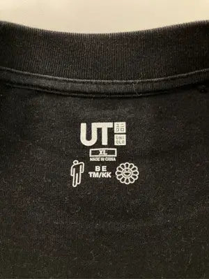 UNIQLO UT/ユニクロユーティー/Tシャツ/カットソー/トップス/ブラック/XL