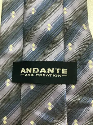 andante/ネクタイ/ファッション雑貨/パープル