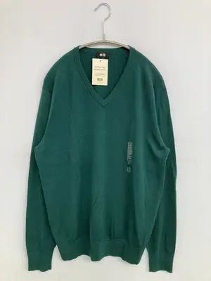 UNIQLO/ユニクロ/ニット/セーター/トップス/グリーン/M