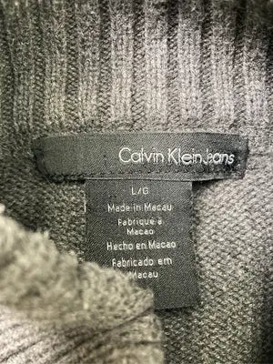 Calvin Klein Jeans/カルバンクラインジーンズ/ニット/セーター/トップス/グレー/L/G