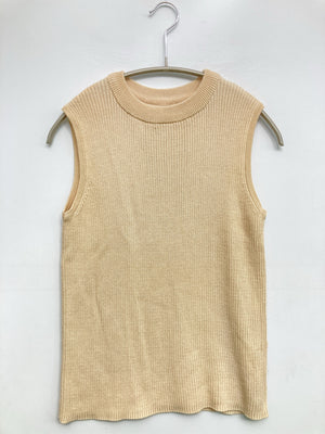 FREE'S MART/フリーズマート/ノースリーブ/トップス/ベージュ/FR