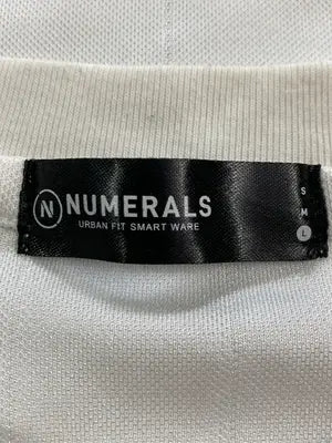 NUMERALS/Tシャツ/カットソー/トップス/ホワイト/L