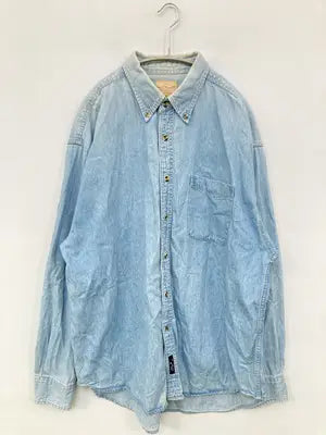 PORT AUTHORITY/ポートオーソリティー/シャツ/ブラウス/トップス/スカイブルー/XL
