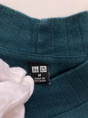 UNIQLO/ユニクロ/Tシャツ/カットソー/トップス/グリーン/M