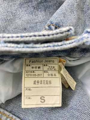 Fashion jeans/ファッションジーンズ/デニムパンツ/パンツ/スカイブルー/S