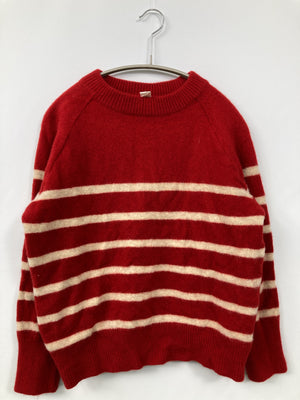 nofl/ニット/セーター/トップス/レッド/M-L