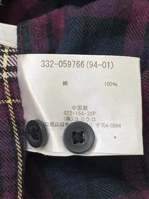 UNIQLO/ユニクロ/シャツ/ブラウス/トップス/レッド/M