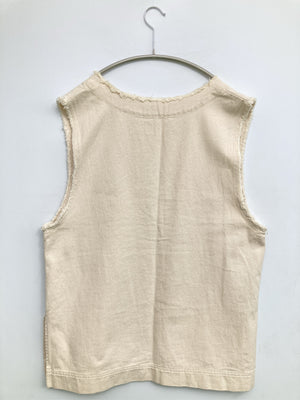 Discoat/ディスコート/タンクトップ/トップス/アイボリー/F