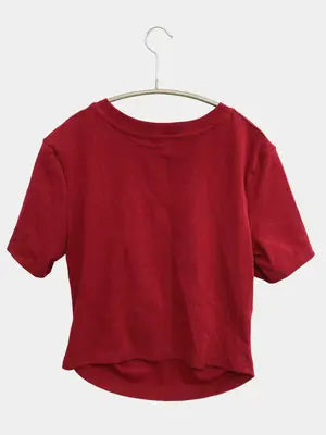 Tシャツ/カットソー/トップス/レッド/XL