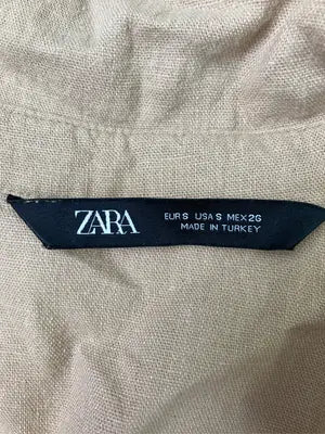 ZARA/ザラ/ワンピース/ワンピース/ドレス/ベージュ/S