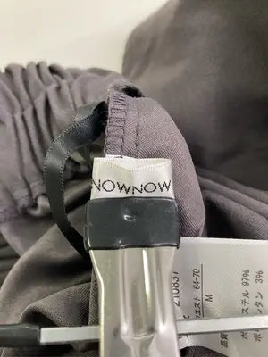 NOWNOW/ナウナウ/ロングスカート/スカート/グレー/M