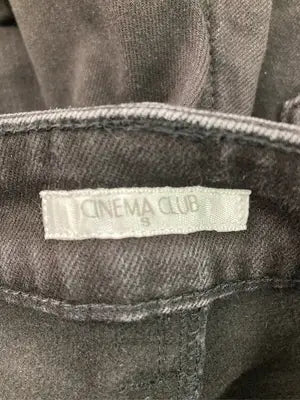 CINEMA CLUB/シネマクラブ/デニムパンツ/パンツ/ブラック/S