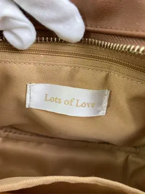 Lots of Love/ショルダーバッグ/バッグ/ブラウン