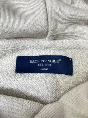 BACK NUMBER/バックナンバー/パーカー/トップス/ベージュ/LARGE