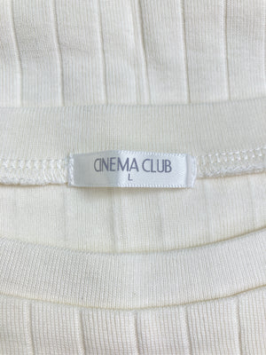 CINEMA CLUB/シネマクラブ/Tシャツ/カットソー/トップス/ホワイト/L