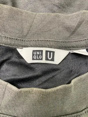 UNIQLO U/ユニクロユー/Tシャツ/カットソー/トップス/グレー/M