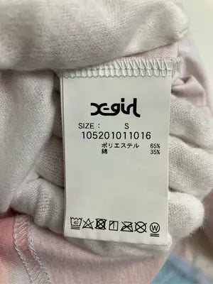 X-GIRL/エックスガール/Tシャツ/カットソー/トップス/ライトグリーン/S
