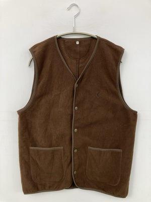 ベスト/トップス/ブラウン/M