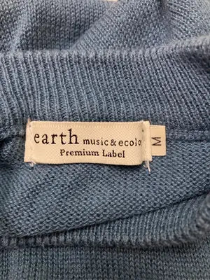 earth music&ecology/アースミュージックアンドエコロジー/ニット/セーター/トップス/ブルー/M