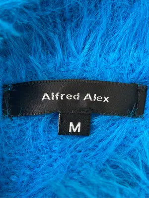 alfred alex/アルフレッドアレックス/ニット/セーター/トップス/ブルー/M