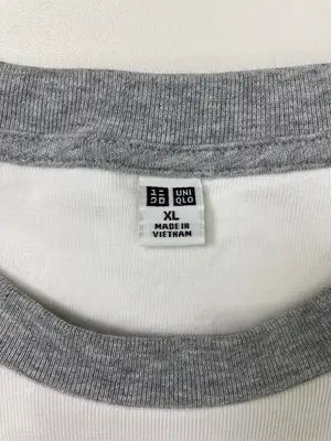UNIQLO/ユニクロ/Tシャツ/カットソー/トップス/ホワイト/XL