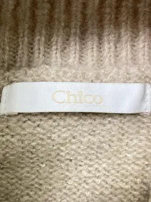 Chico/チコ/ニット/セーター/トップス/ベージュ/F