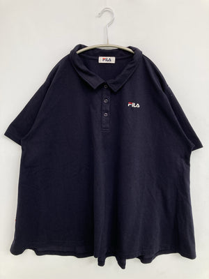 FILA/フィラ/ポロシャツ/トップス/ネイビー/5L