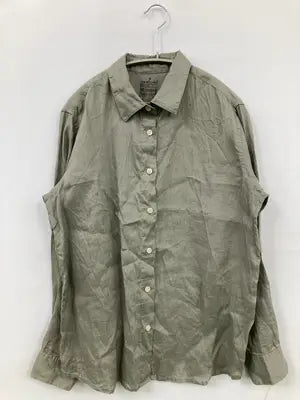 無印良品/ムジルシリョウヒン/シャツ/ブラウス/トップス/ライトグリーン/M