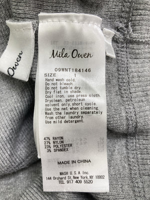 mila owen/ミラオーウェン/パーカー/トップス/グレー/1