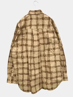 MARNI × UNIQLO/マルニユニクロ/シャツ/ブラウス/トップス/ベージュ/L
