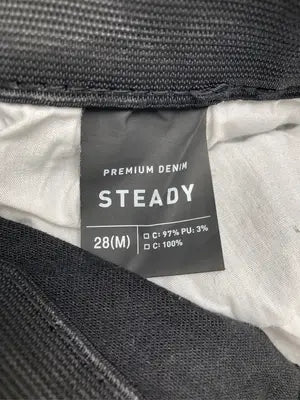 STEADY/ステディ/デニムパンツ/パンツ/ブラック/28（M）