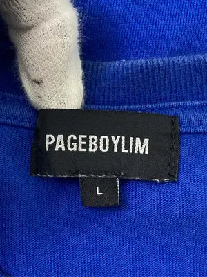 PAGEBOYLIM/ページボーイリム/Tシャツ/カットソー/トップス/ブルー/L