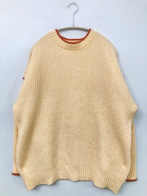 RETRO GIRL/レトロガール/ニット/セーター/トップス/ベージュ/F