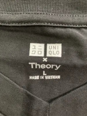 UNIQLO/ユニクロ/Tシャツ/カットソー/トップス/ブラック/L