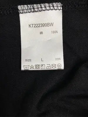kutir/クティール/Tシャツ/カットソー/トップス/ブラック/L
