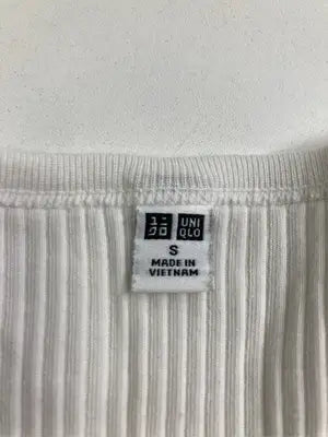 UNIQLO/ユニクロ/Tシャツ/カットソー/トップス/ホワイト/S