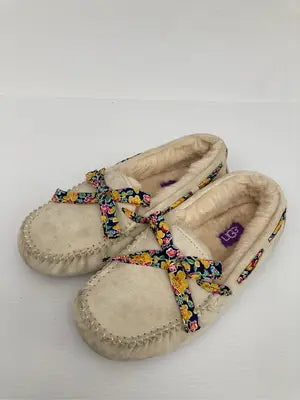 UGG/アグ/モカシン/デッキシューズ/シューズ/ベージュ/23