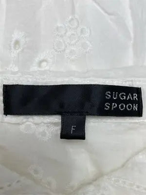 SUGAR SPOON/シュガースプーン/シャツ/ブラウス/トップス/ホワイト/F