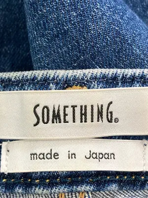 SOMETHING/サムシング/デニムパンツ/パンツ/ブルー/S