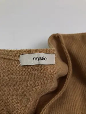 mystic/ミスティック/Tシャツ/カットソー/トップス/ブラウン/F