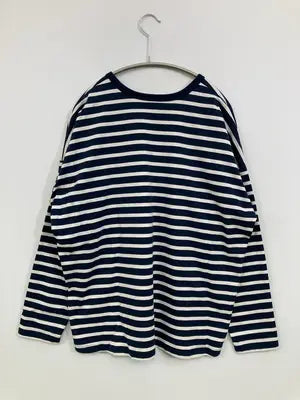 UNIQLO/ユニクロ/Tシャツ/カットソー/トップス/ネイビー/L