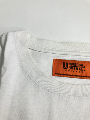 UNIVERSAL OVERALL/ユニバーサルオーバーオール/Tシャツ/カットソー/トップス/ホワイト/L