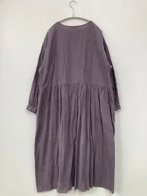 Samansa Mos2｜/サマンサモスモス/シャツワンピース/ワンピース/ドレス/パープル/F