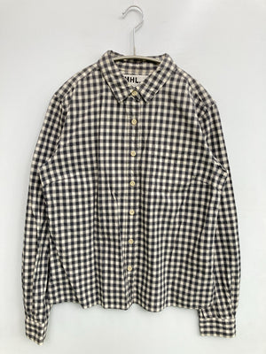 MHL./エムエイチエル/シャツ/ブラウス/トップス/ブラック/Ⅱ