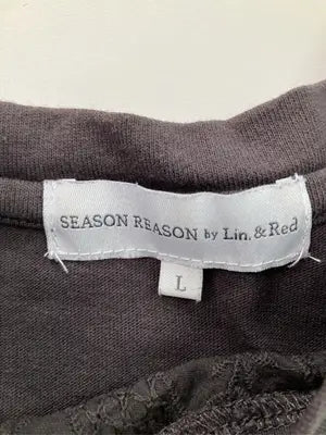 SEASON REASON by Lin.&Red/シーズンリーズンバイリンアンドレッド/Tシャツ/カットソー/トップス/ブラウン/L