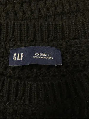 GAP/ギャップ/ニット/セーター/トップス/ブラック/XXSMALL
