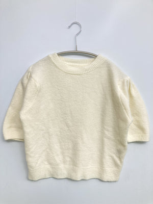 me+em select/ミームセレクト/ニット/セーター/トップス/ホワイト/F