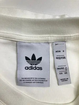 adidas/アディダス/Tシャツ/カットソー/トップス/アイボリー/M